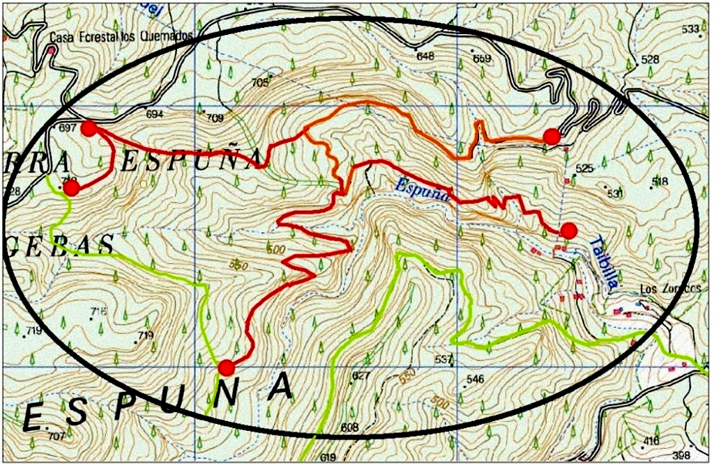 Restringen el tránsito temporal al Pedro López del Parque Regional de Sierra Espuña, de enero a junio